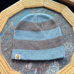 UPS Striped Beanie